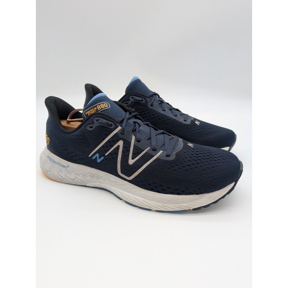 New Balance Fresh Foam 880v13 Running Shoe Size 9 M880N13 Blue Orange